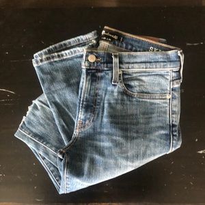 Madewell high rise skinny jeans